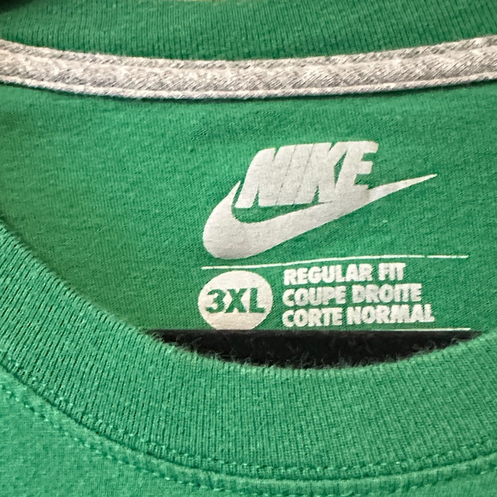 Nike Men's Vibrant Green Short Sleeve Tee 3XL - Picture 2 of 6
